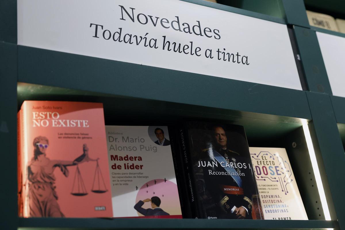 Reconciliación, el libro de Juan Carlos I, ya está en las librerías españolas