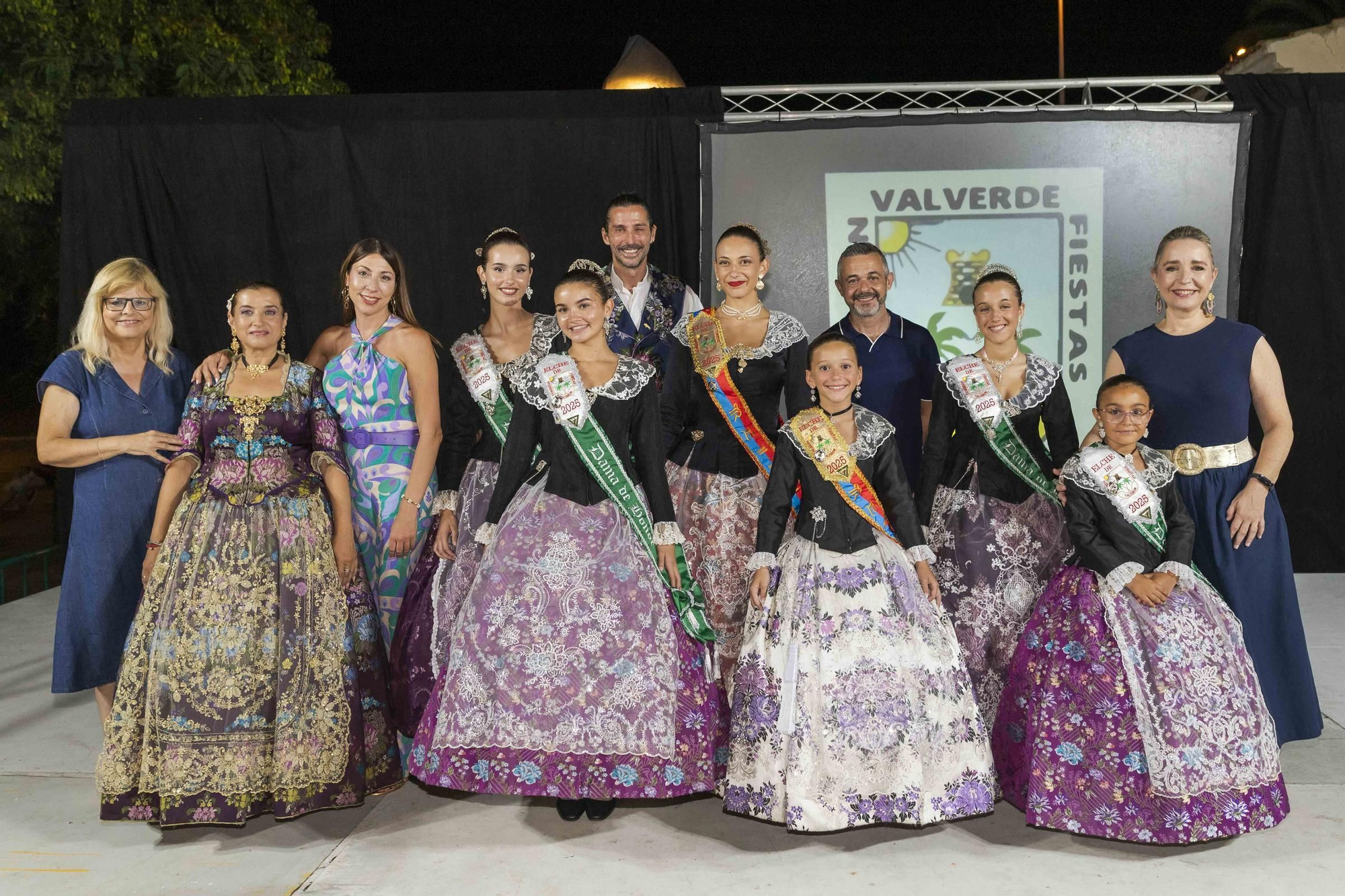 Proclamadas las Reinas y Damas de Valverde