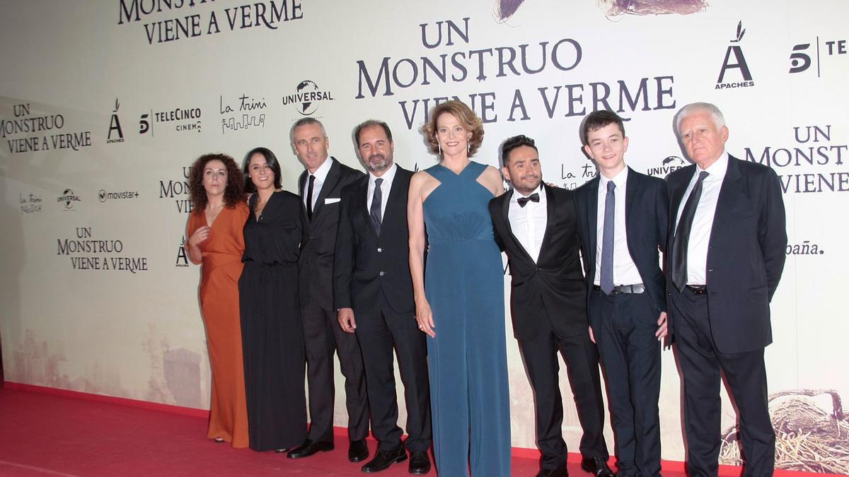 Estreno 'Un monstruo viene a verme': los protagonistas