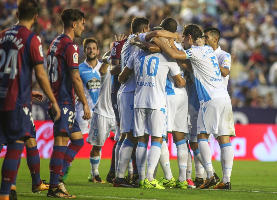 El Dépor no pasa del empate ante el Levante