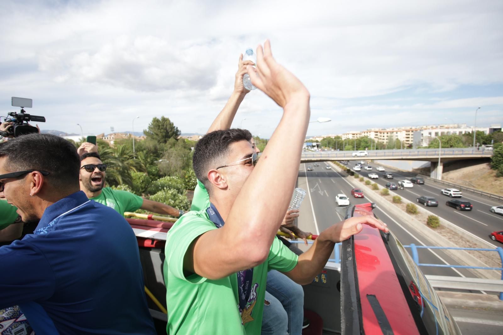 El Mallorca Palma Futsal celebra su UEFA Futsal Champions League