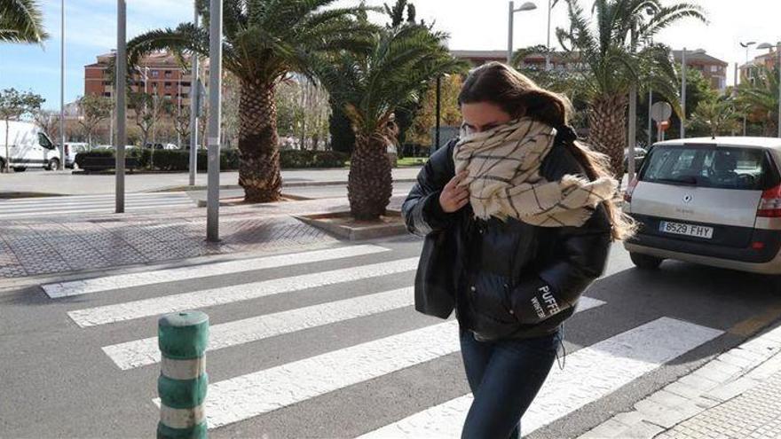 Rachas de 104 km/h en el interior norte de Castellón, que está en alerta naranja