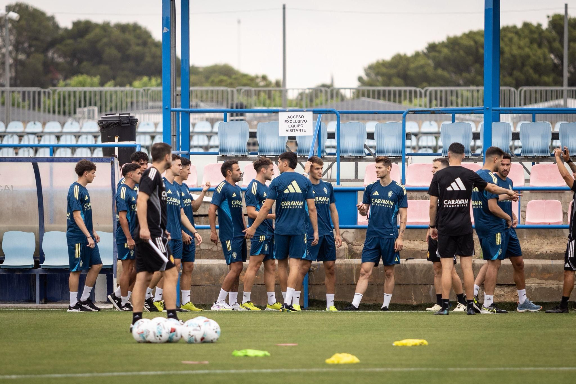 En imágenes | El Real Zaragoza comienza la pretemporada 25-26