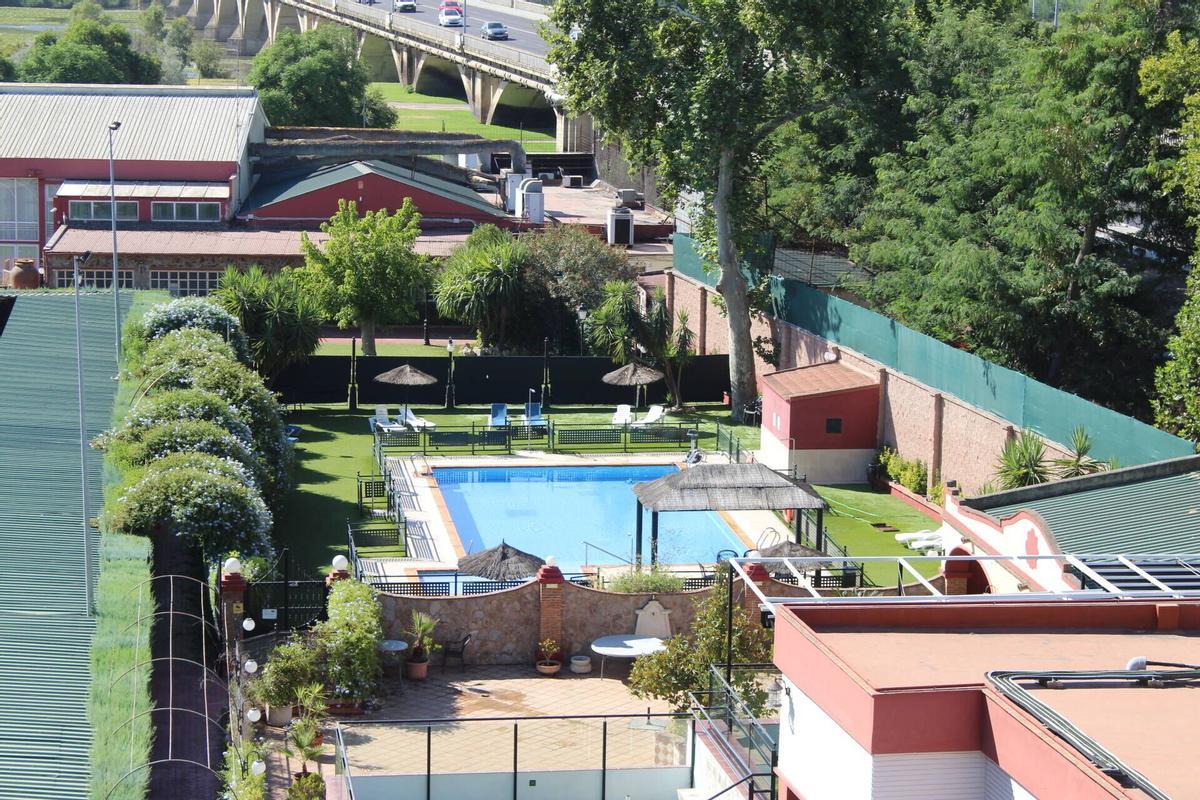La piscina actual.