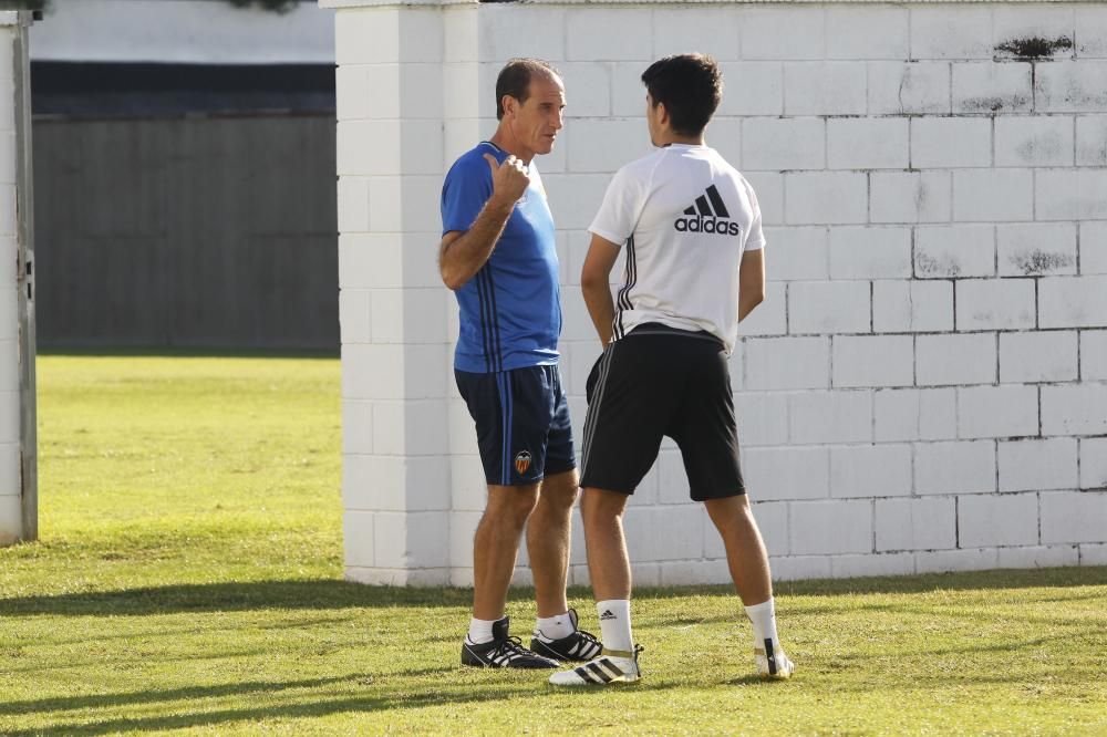 Las mejores fotos del entrenamiento del Valencia CF