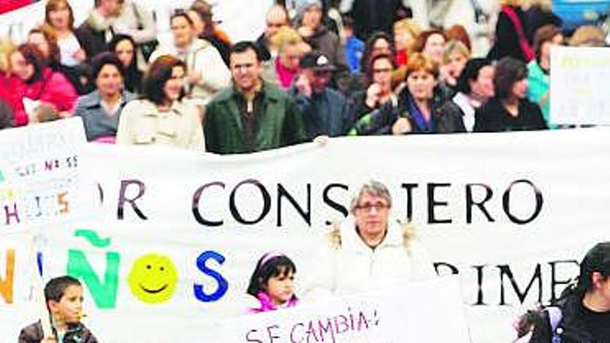 Doblete de manifestaciones en La Corredoria