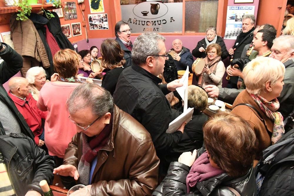 Despedida a la taberna A Cunquiña