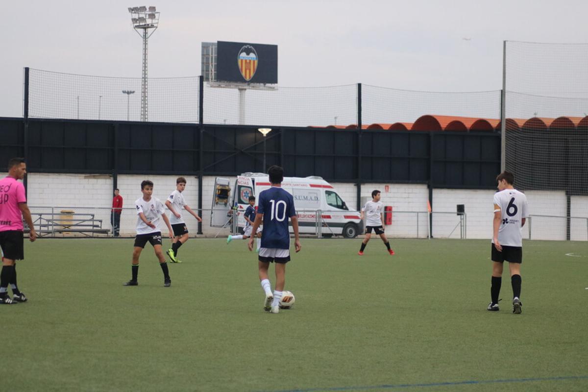 Mahd Academy compitió contra la Academia del Valencia CF