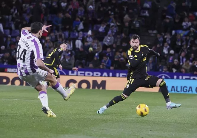 Así fue el partido entre el Valladolid y el Real Oviedo