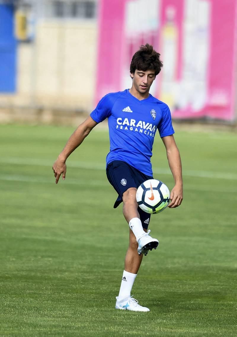 Primer entrenamiento del Real Zaragoza