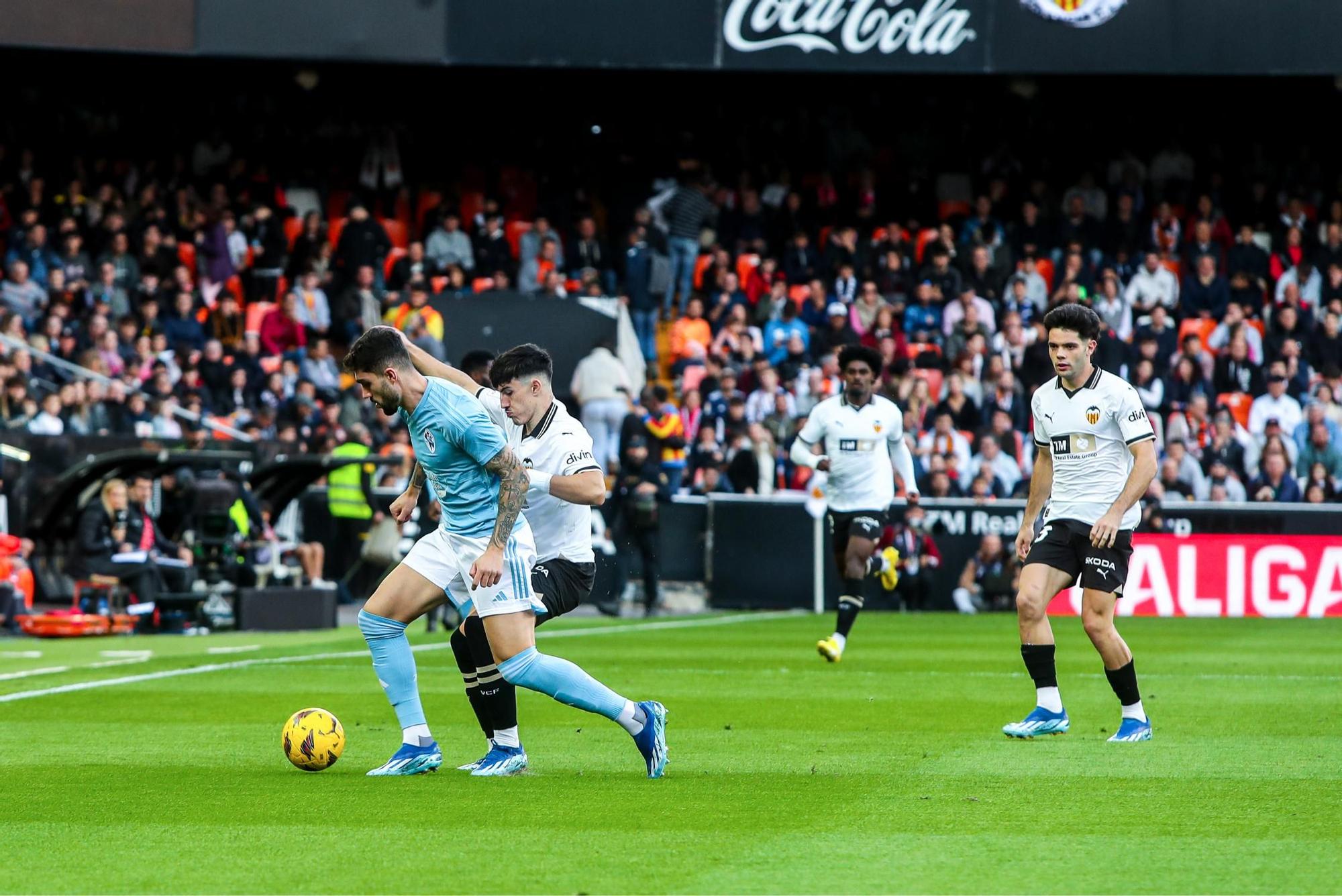 Las mejores imágenes del Valencia-Celta