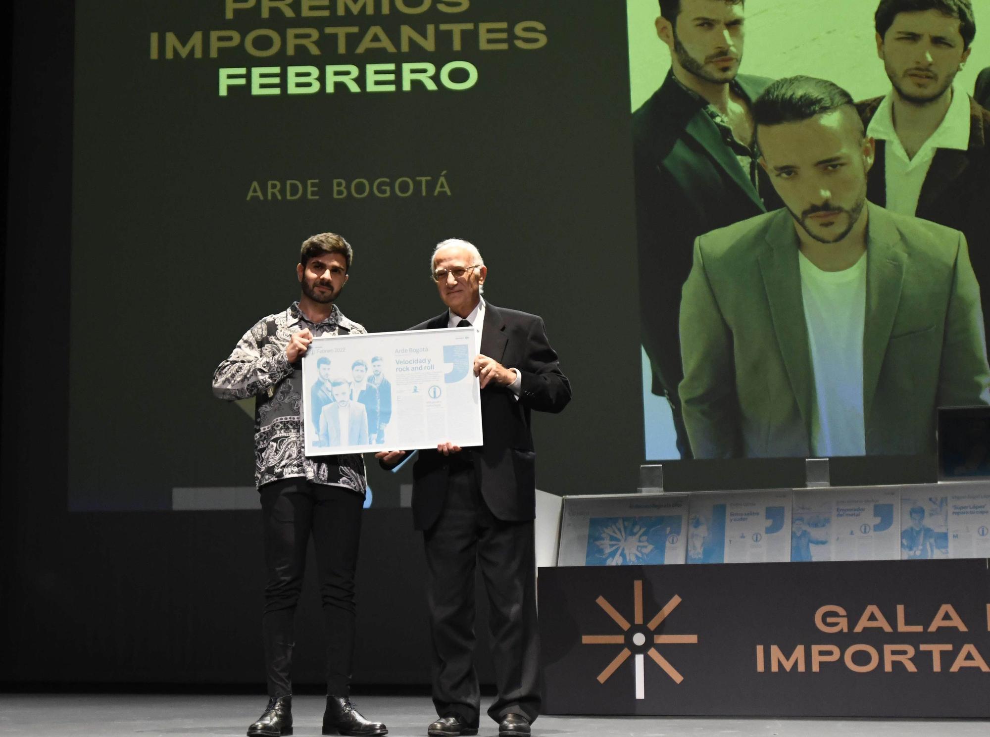 Gala de entrega de los Premios Importantes 2022 en Lorca