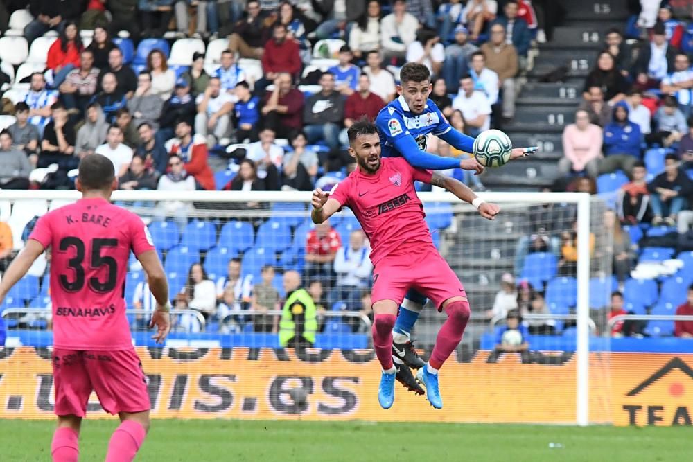 Deportivo 0 - 2 Málaga