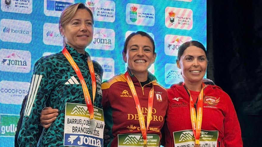 Veronica Sanchez, campeona de España M50 Subida Vertical