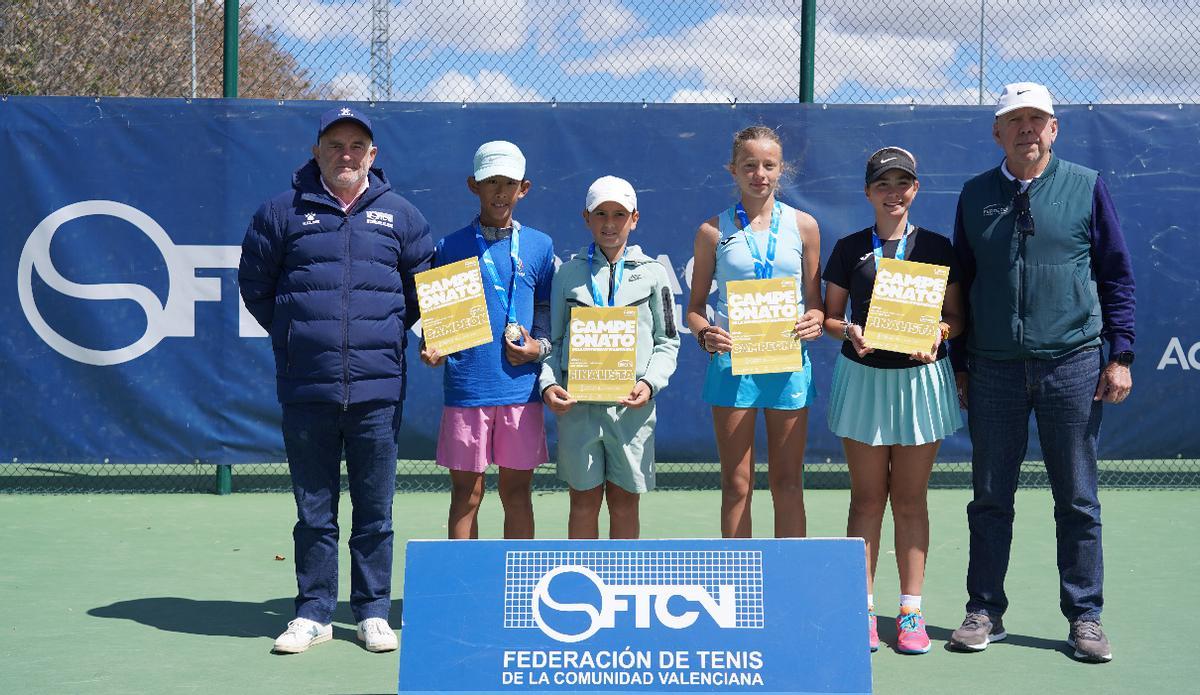 Protagonistas de la competición Alevín.