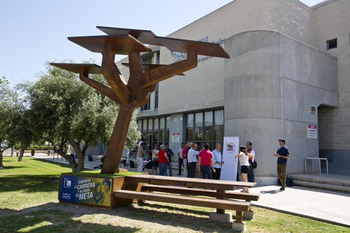 Árbol solar de la UMH en el campus de Sant Joan