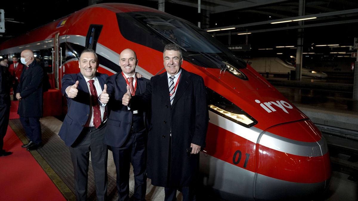Neix Iryo, la nova marca d’Ilsa per competir amb Renfe a Espanya Neix Iryo, la nova marca d’Ilsa per competir amb Renfe a Espanya