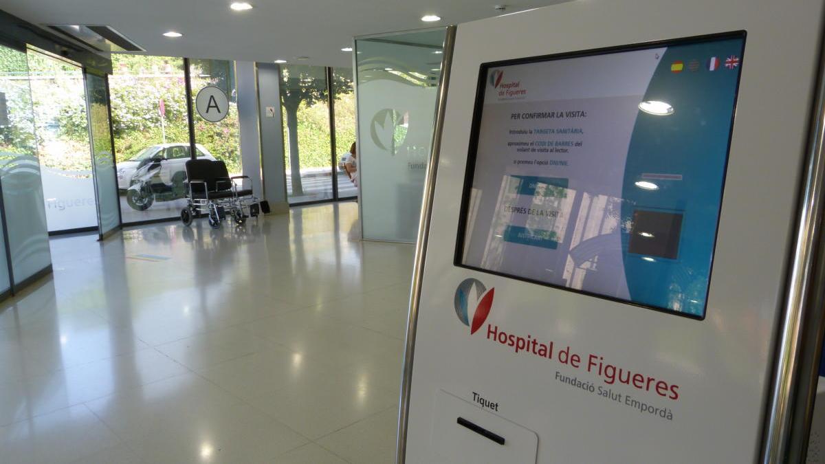 Foto d&#039;arxiu de l&#039;hospital de Figueres