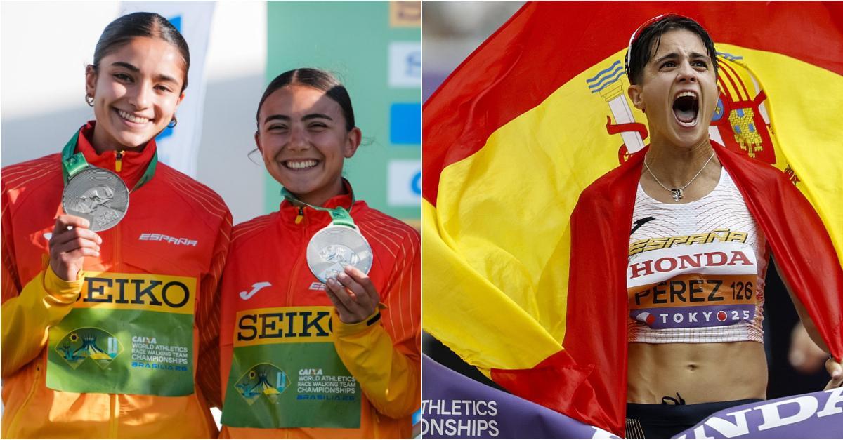 María Pérez se rindió ante Aldara Meilán y Sofía Santacreu