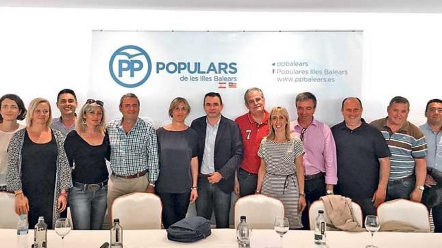 Palmer asistió a un foro de ideas organizado ayer por el PP de Calvià.