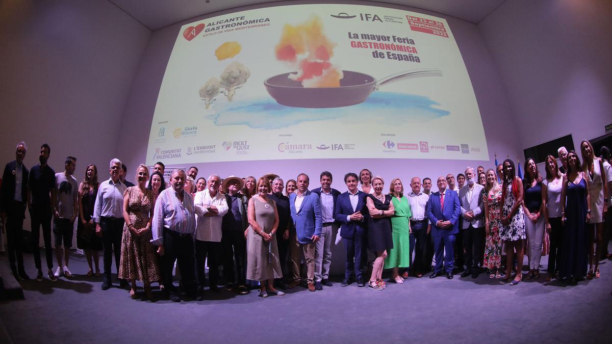 Presentación de Alicante Gastronómica 2022, en el ADDA