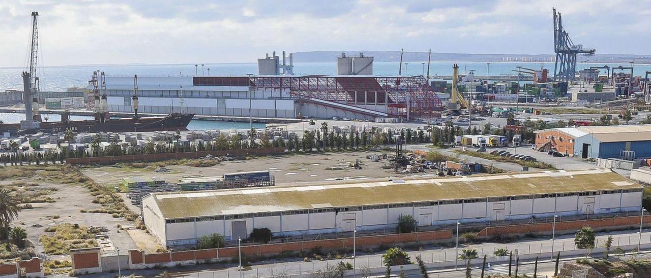 Zona donde el Ayuntamiento quiere construir el parque en el acceso sur.  | HÉCTOR FUENTES