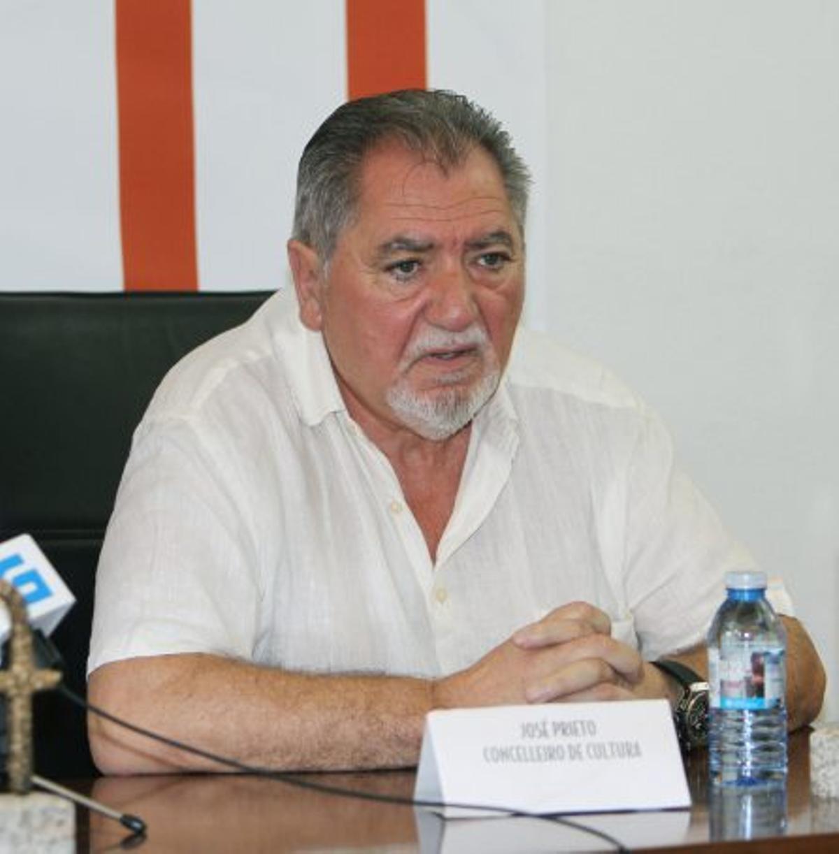 José Prieto como concejal de Cultura. | IÑAKI OSORIO