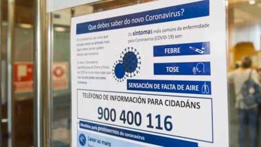 Galicia suma 29 infectados por coronavirus y otros 15 pendientes de confirmar