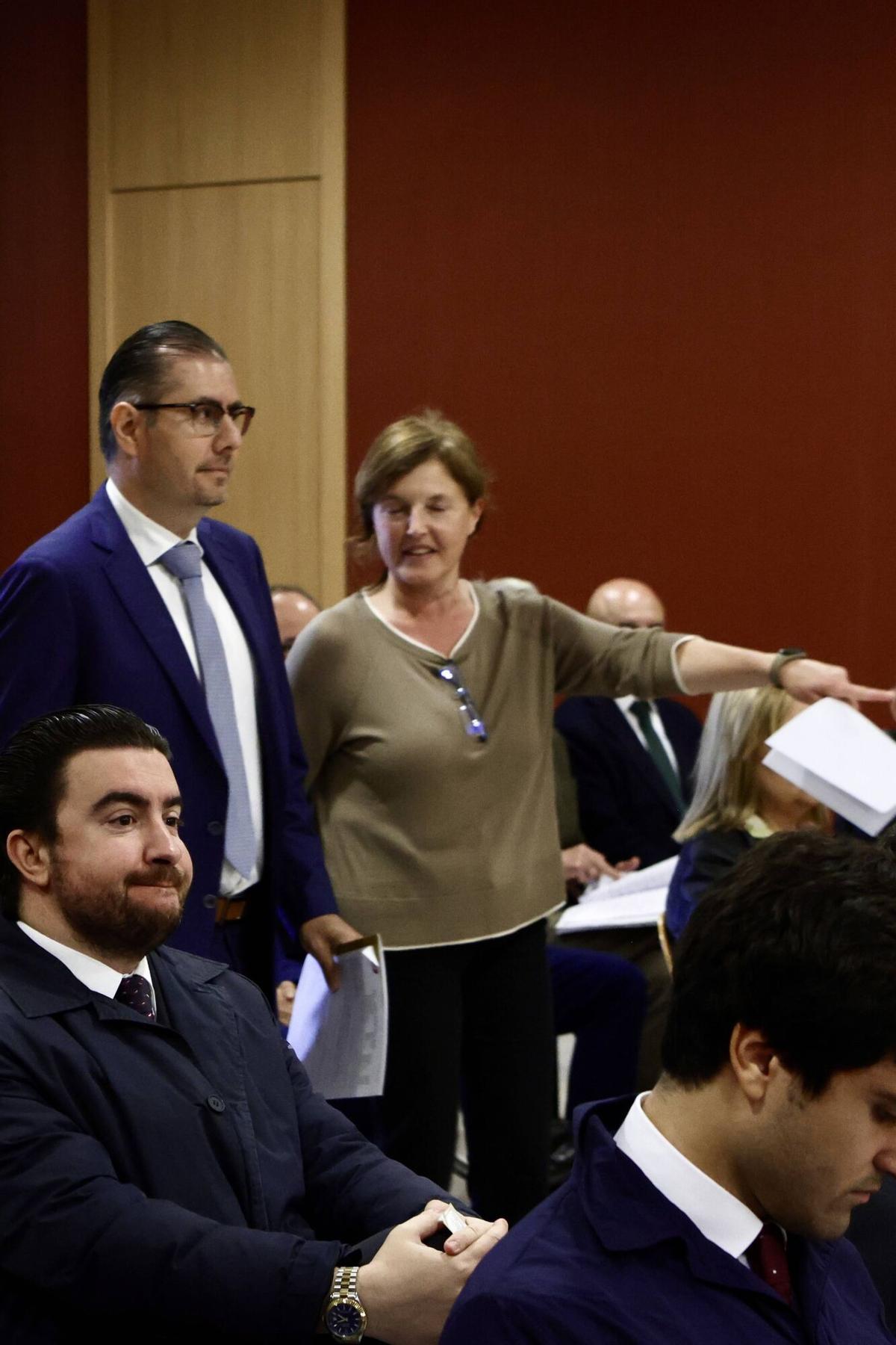 Primera jornada de la vista oral del juicio sobre el plan de reestructuración de Duro Felguera