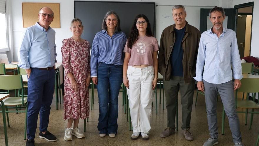 Cristina Paz, la mejor nota de la PAU en A Coruña y tercera en Galicia: &quot;Fui muy nerviosa pero salió muy bien&quot;