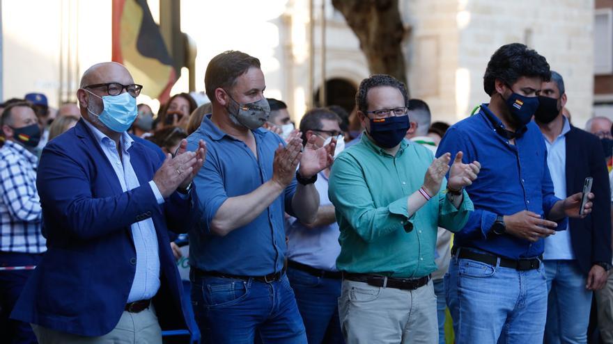 Mitin de Santiago Abascal en Córdoba