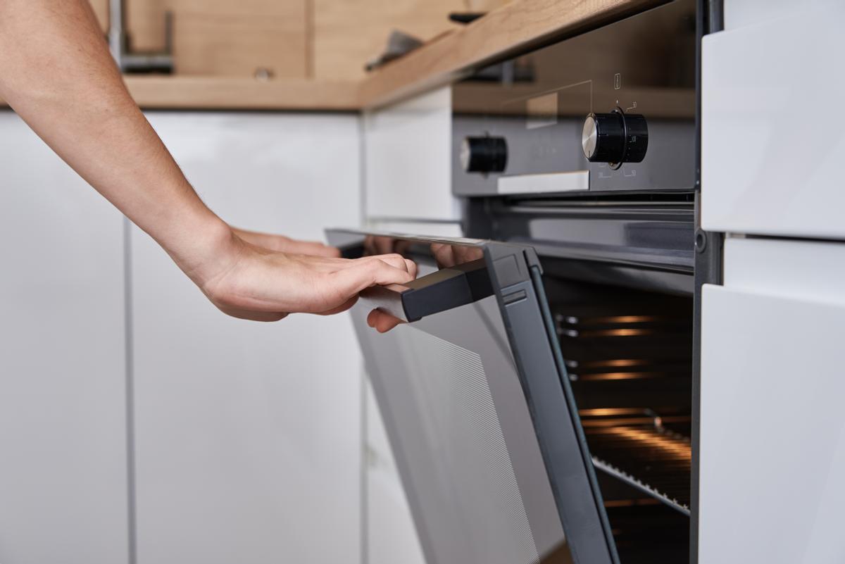 El horno es una fuente de calor.