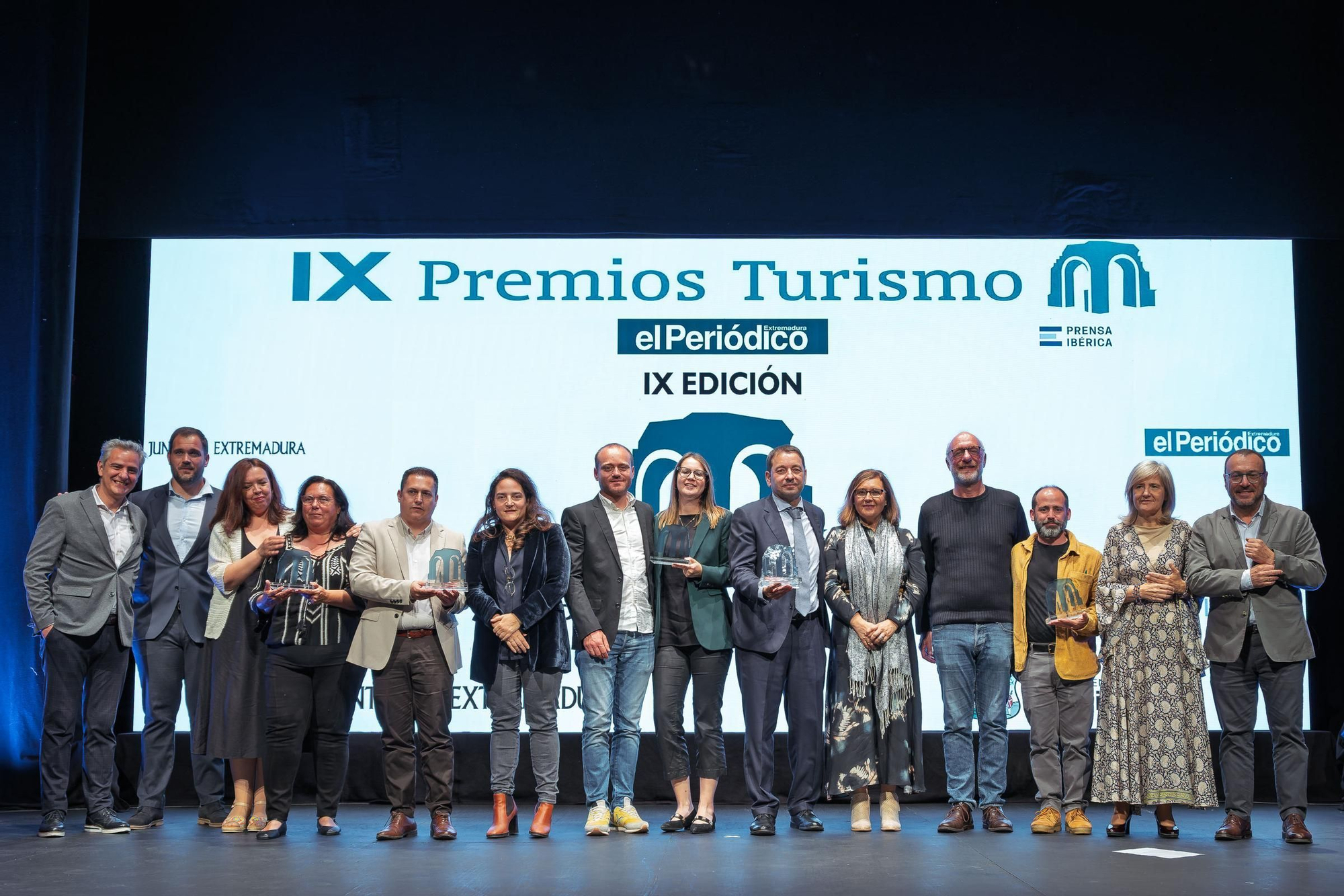 Las imágenes de la entrega de los XI Premios Turismo de El Periódico Extremadura