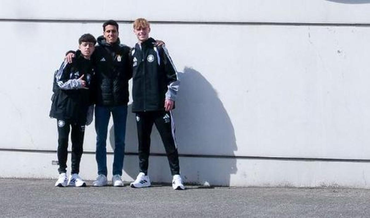 Enzo Cazorla y Xavi Vicente