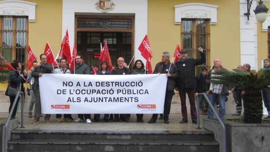 Protesta de CCOO