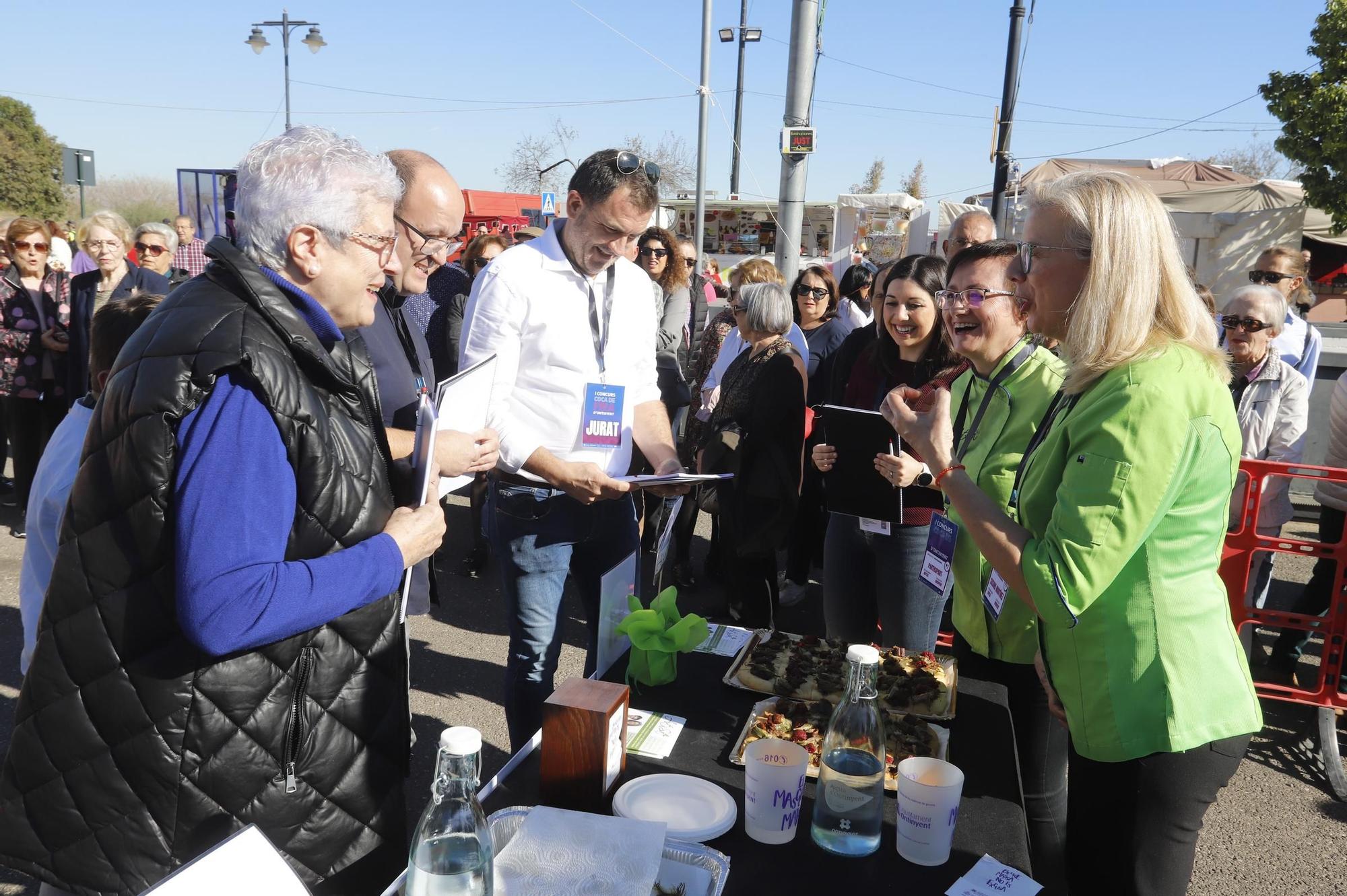 El primer concurso de 'Coca de Fira' de Ontinyent