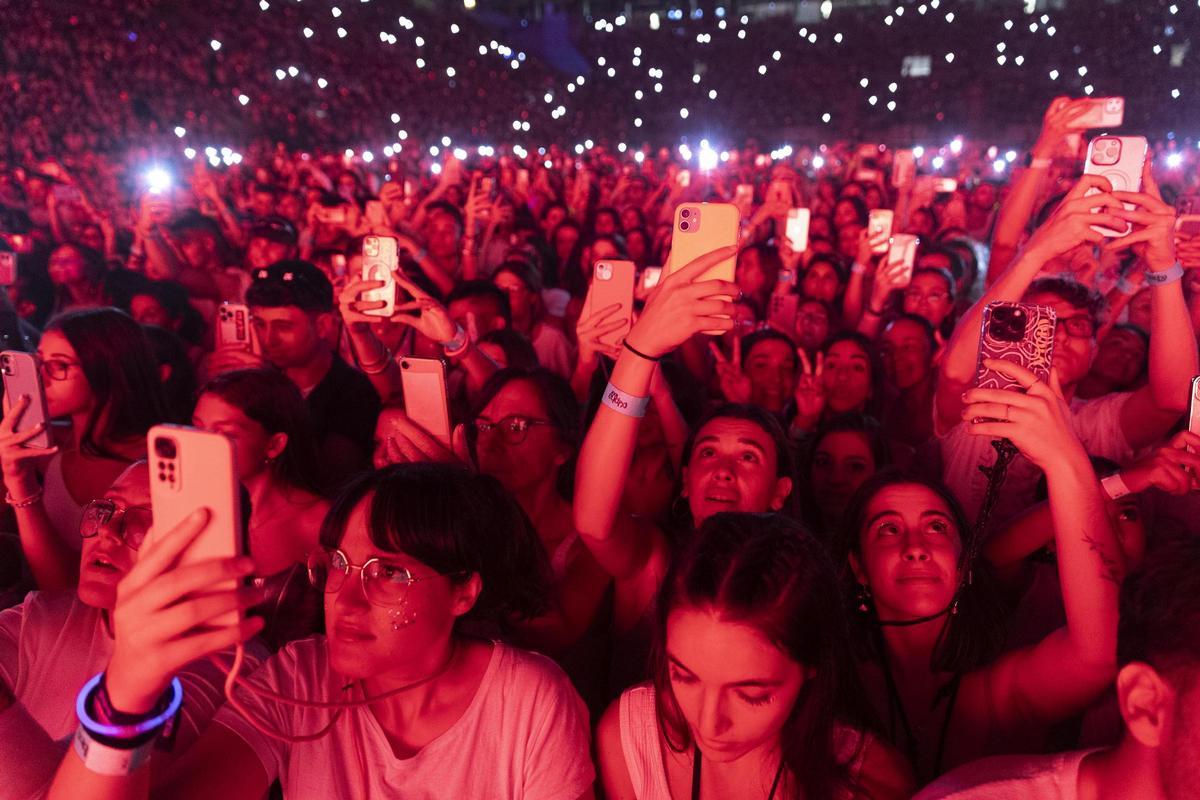 Concierto de Aitana en el Sant Jordi