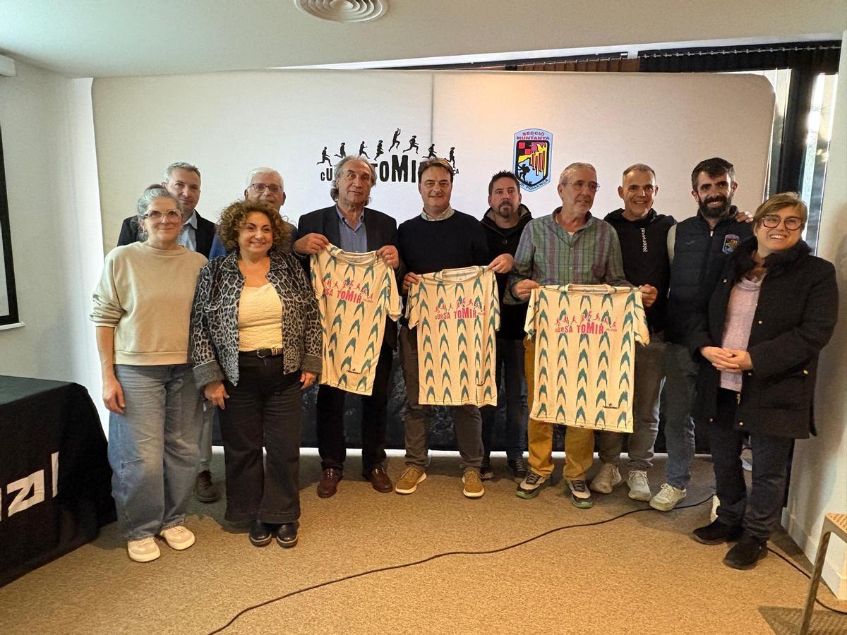Acto de presentación de la Cursa Tomir