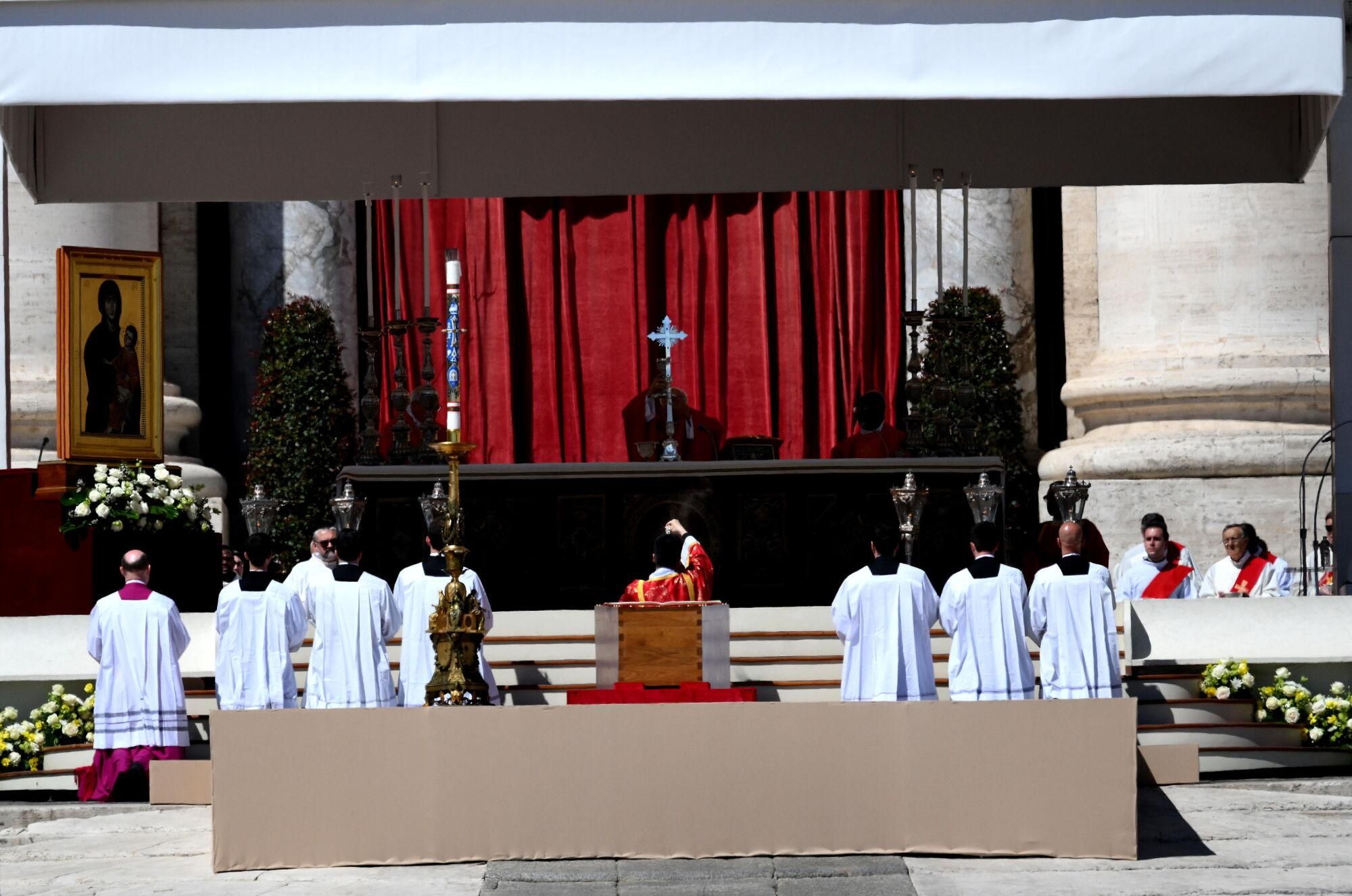 El funeral del papa Francesc, en imatges