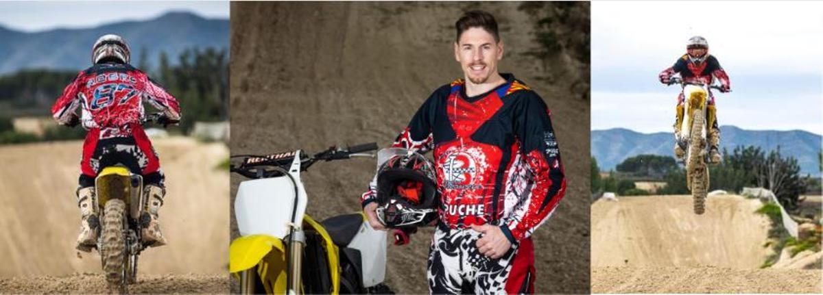 El piloto de Motocross que quiere ser alcalde de Albaida por el PP