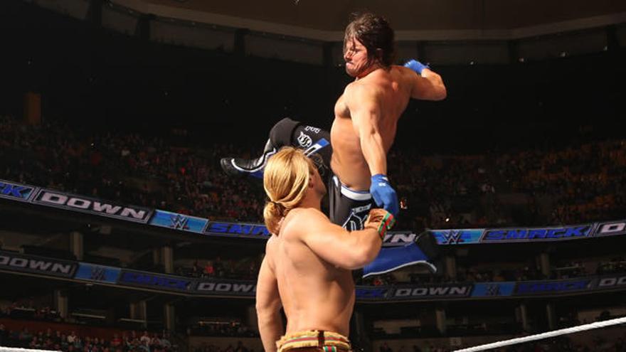 A.J. Styles, una de las estrellas de la WWE.