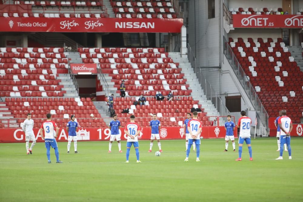 Fútbol: Así fue el Sporting-Oviedo disputado en El Molinón