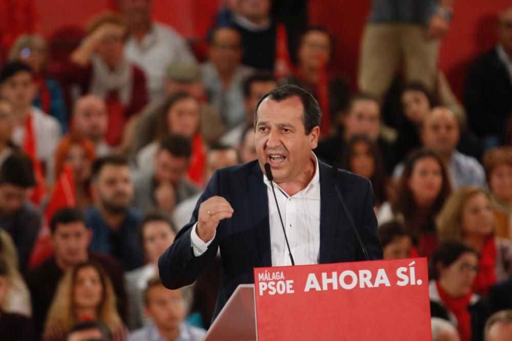 Mitin de Pedro Sánchez en Torremolinos en la campaña del 10-N-