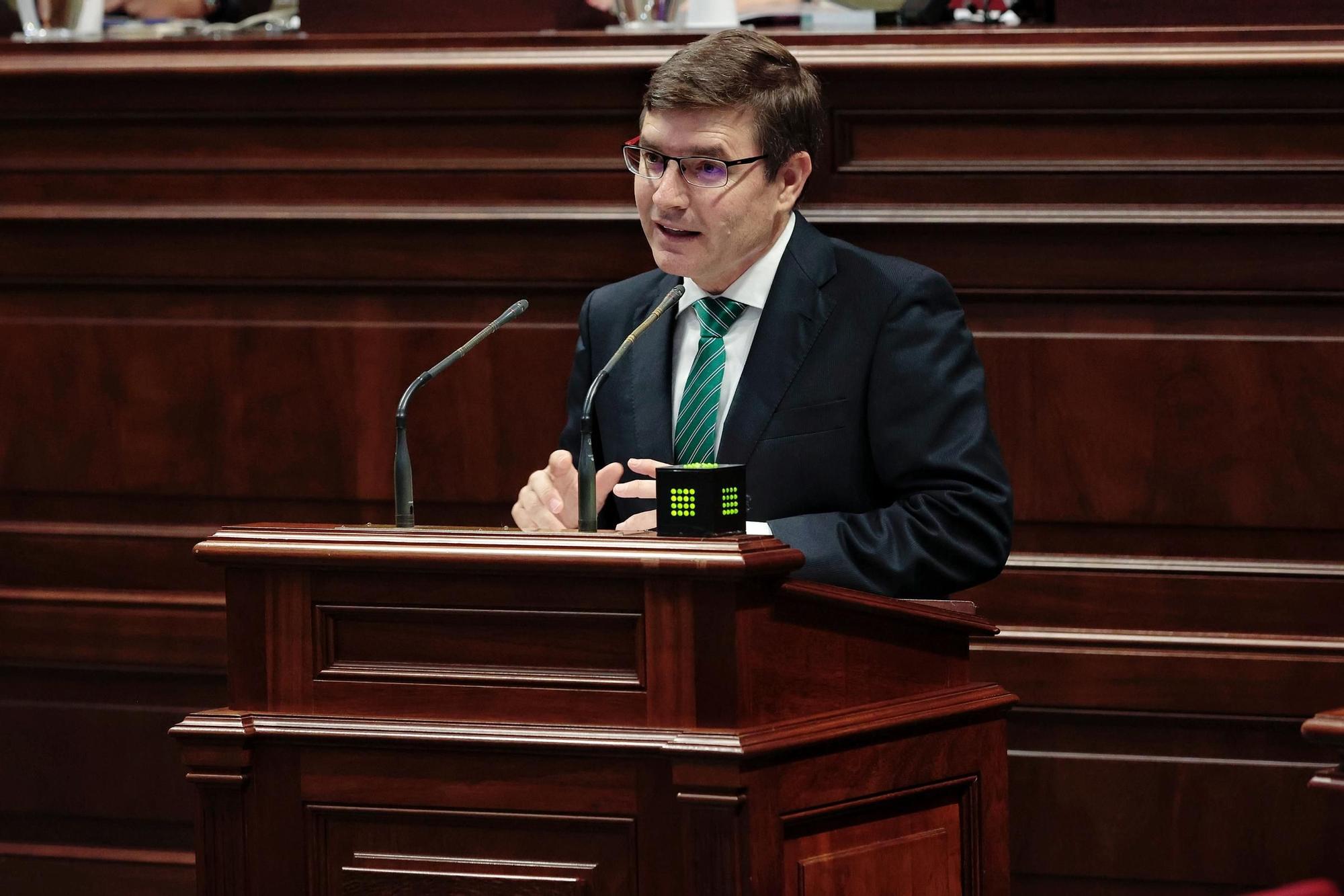 Pleno del Parlamento de Canarias (11/10/23)
