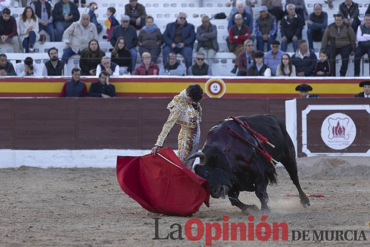 El torero de Cehegín, Antonio Puerta, en la corrida clasificatoria de la Copa Chenel de Madrid