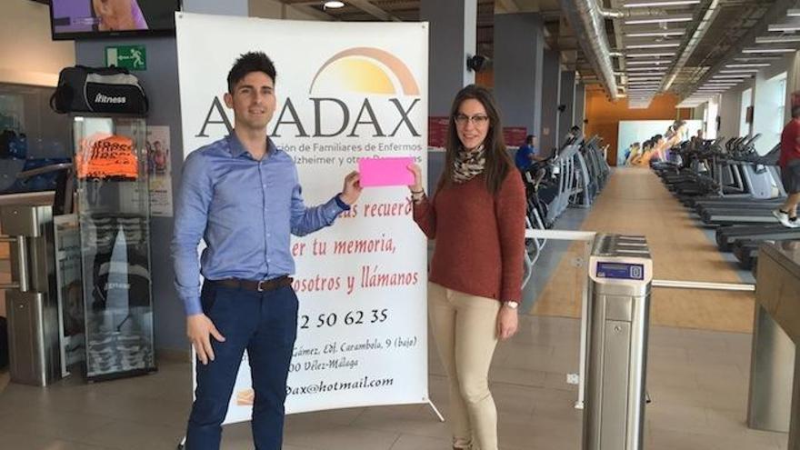 Entrega del donativo a Afadax