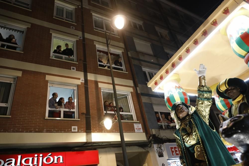 Cabalgata de Reyes 2020 en Gijón