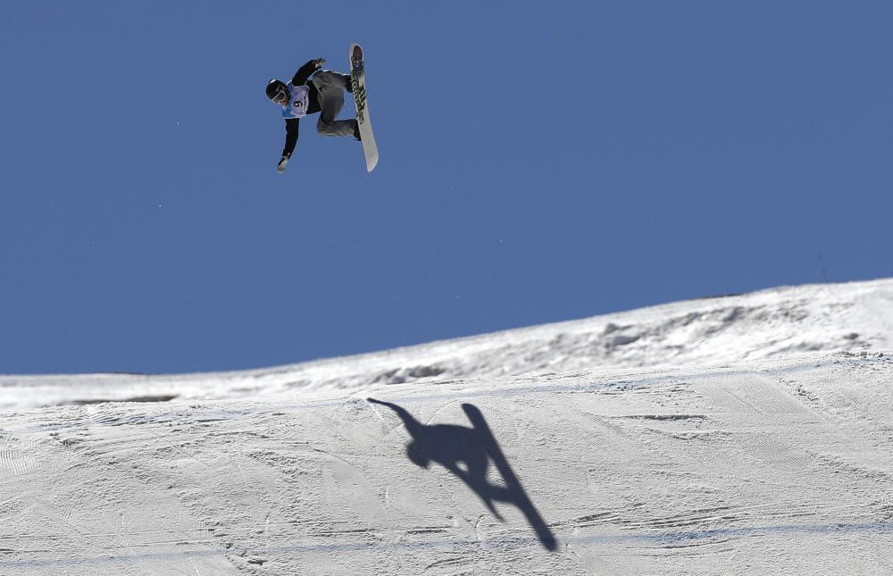 Las imágenes más impresionantes del Mundial de Snowboard de Sierra Nevada