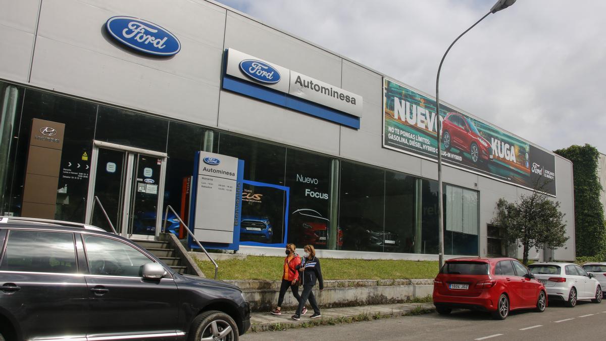 Instalaciones de Autominesa en Mieres.