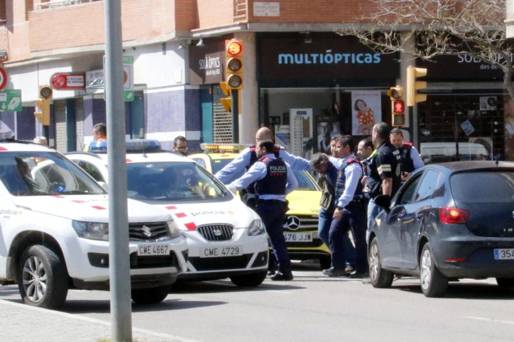 Atracament en una sucursal bancària a la Devesa.